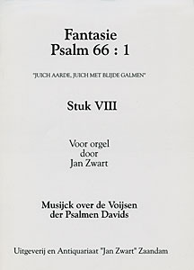 Fantasie Psalm 66:1 - Notenschrift