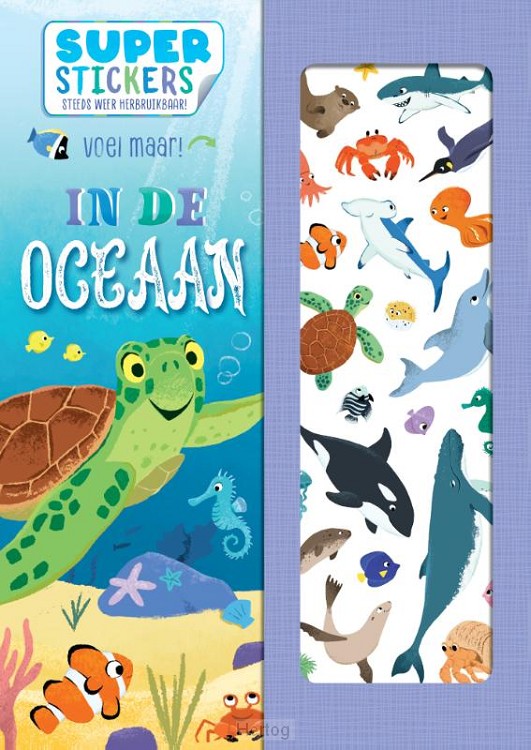 In de oceaan - superstickers