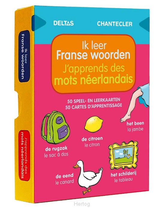 Speel- en leerkaarten - Ik leer Franse woorden