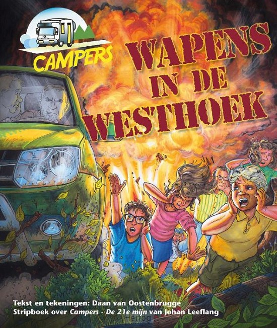 Wapens in de Westhoek - stripboek